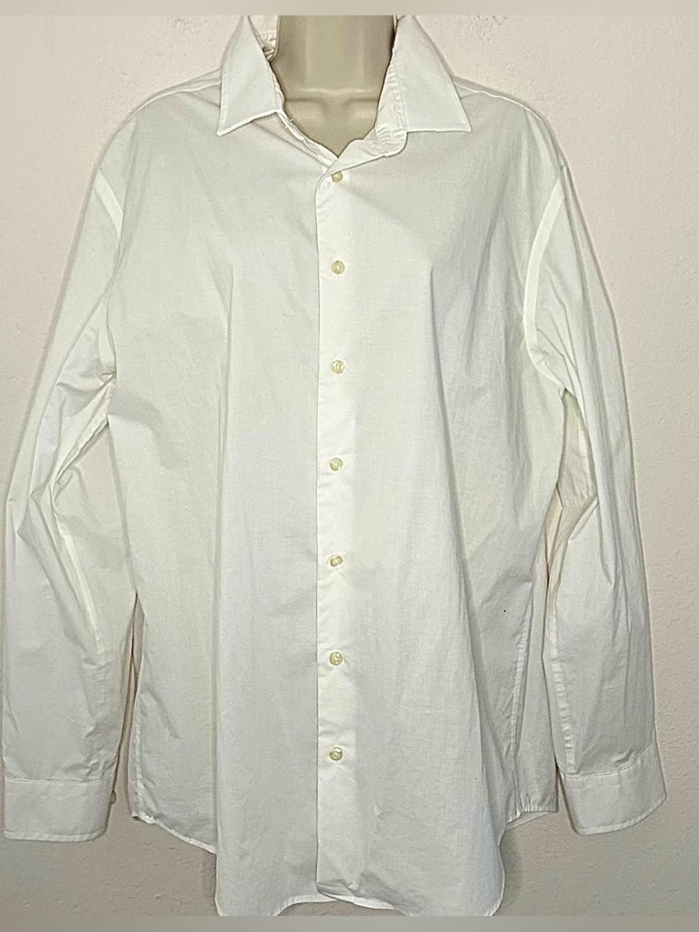 Goodfellow & Co White Long-Sleeve Dress Shirt